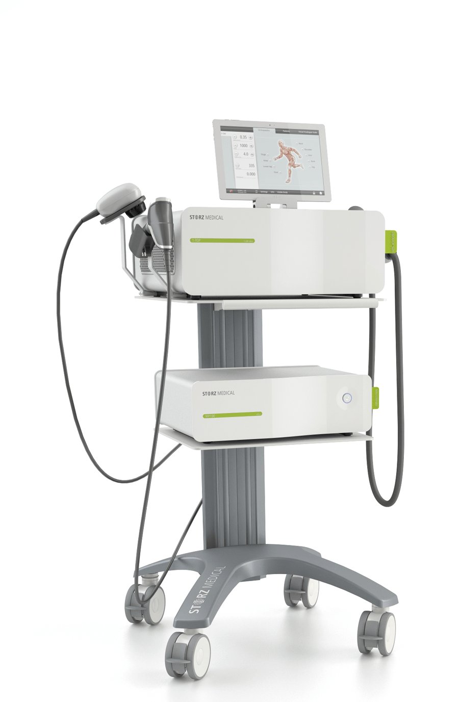 Storz Medical Stoßwellengerät – Komplettansicht